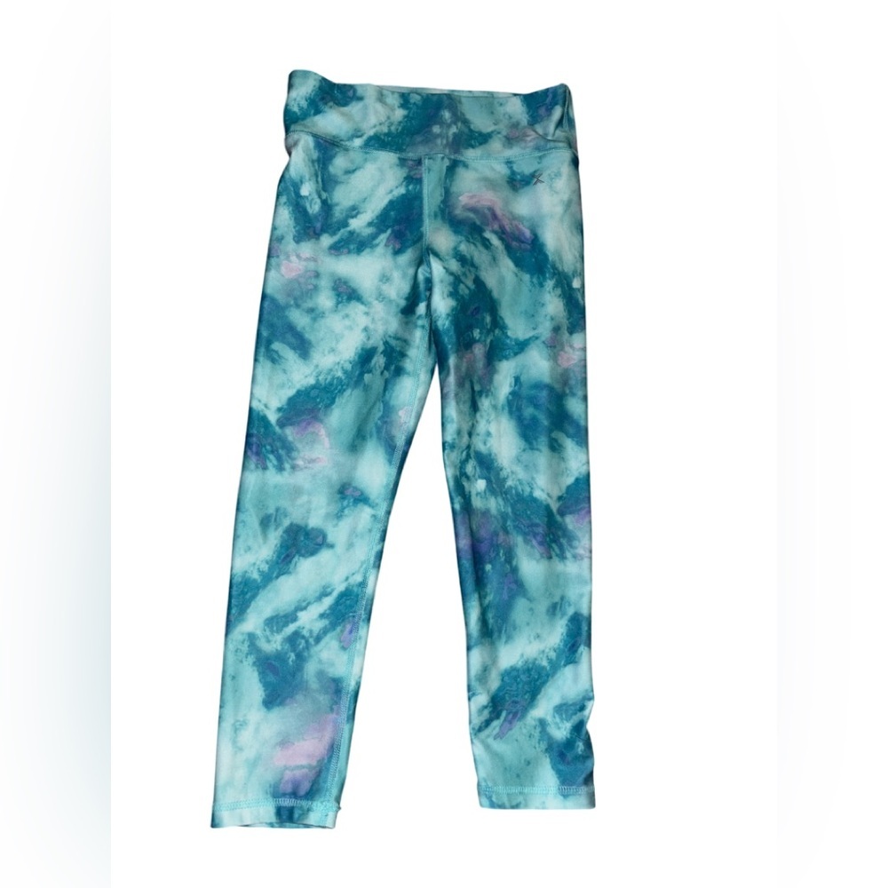GIRLS | XERSION | Quick - Dri | 7/8 Ankle Legging | Tie-Dye Leggings
